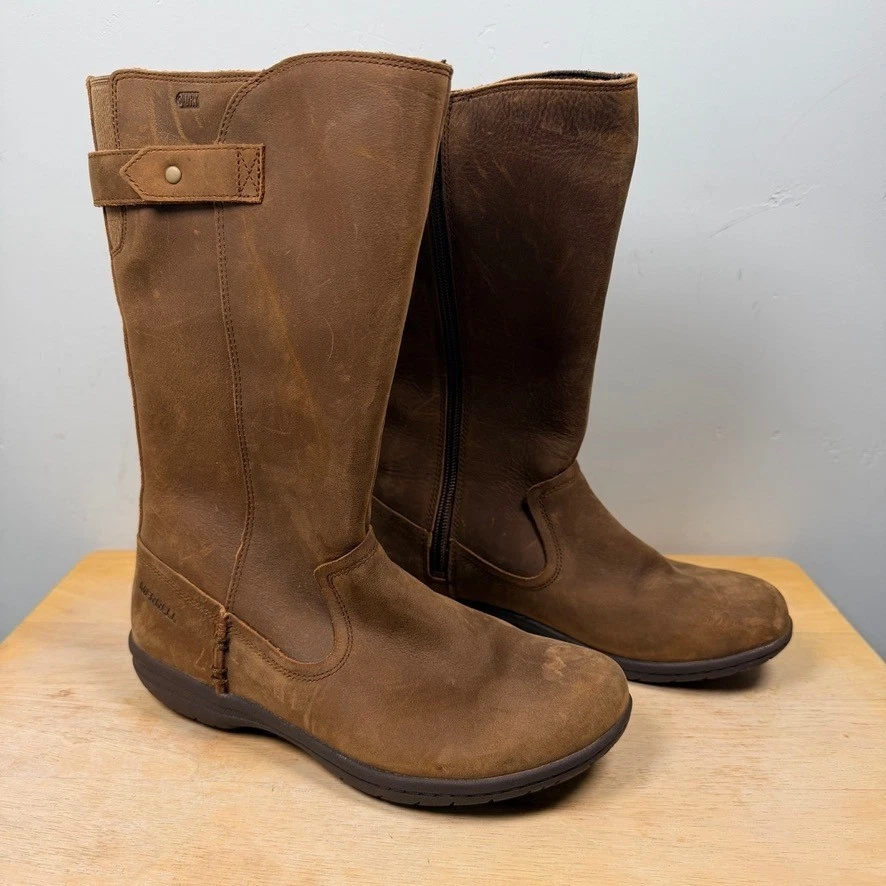 Merrell Brown Mid-Calf Boots for Women for sale | eBay display picture 1