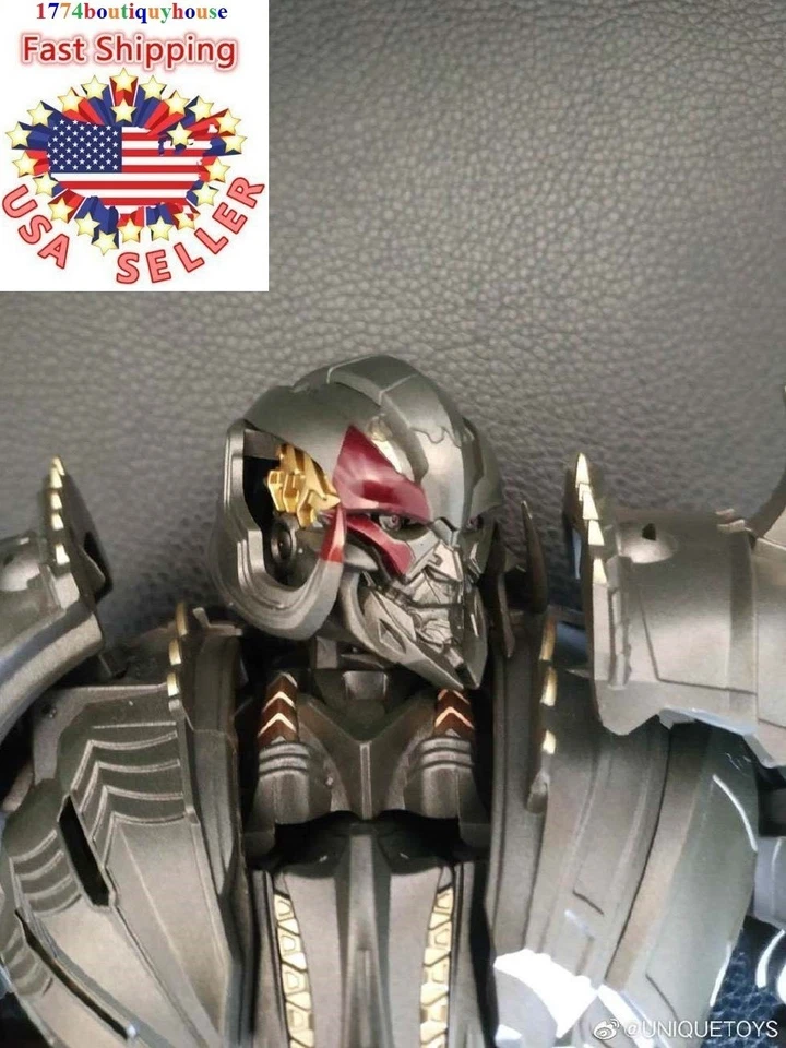 NEW IN BOX TRANSFORMER MOVIE Unique Toys R-03 Dragoon Megatr0n ALLOY 12.6" USA - Image 4 of 4