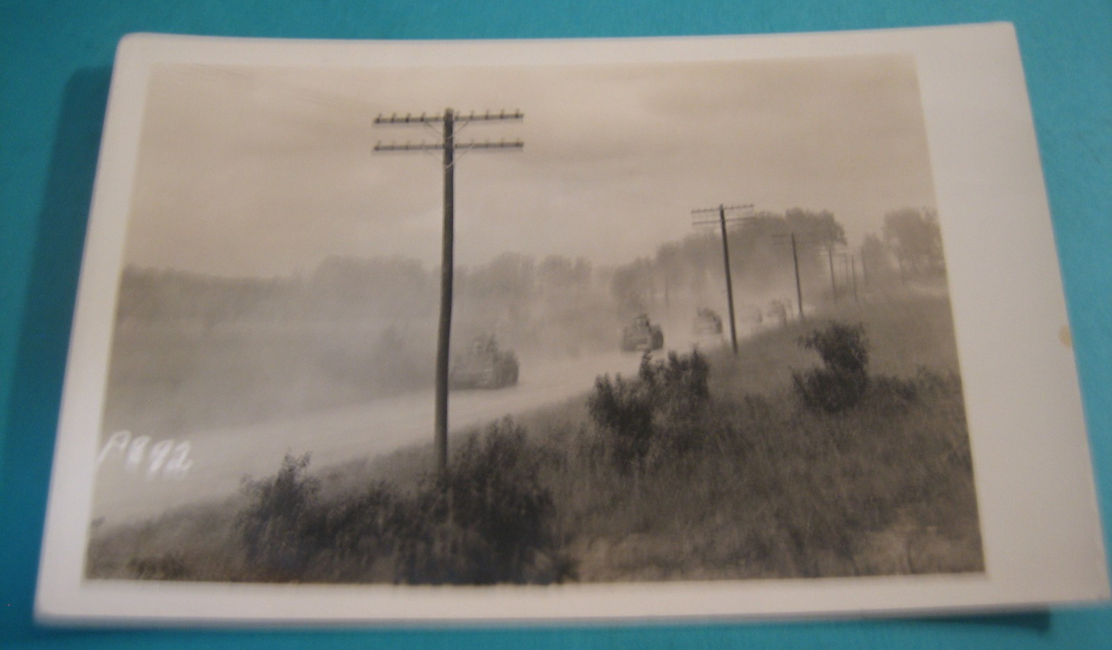 ANTIQUE 1900s  RPPC POSTCARD TANKS FORT KNOX KY MILITARY