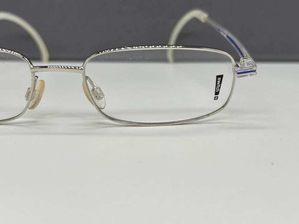 Switch it Brille Damen Herren Blau silber Wechselbügel 5302 - Bild 3 von 4