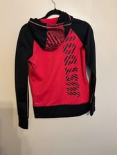 Nike women's s full zip athletic therma fit just do it hoodie jacket black