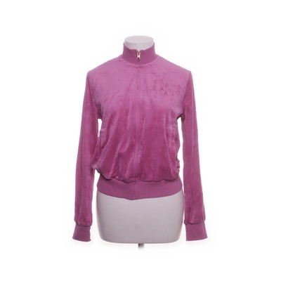 Escada Sport, Fleecejacke, Damen, Größe: S, Lila, Batik, Samt #LJt