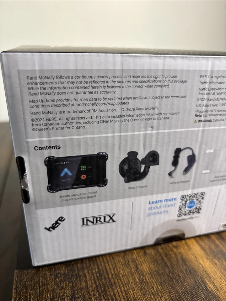 Rand McNally RANDTAB6 6-inch GPS Truck Navigator Maps Road Trip Navigation - Image 2 of 3