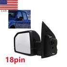 Driver Left Side Mirror For 2015-2020 Ford F-150 Power Folding Memory Blind Spot