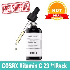 COSRX Pure Vitamin C 23% Serum with E & Hyaluronic Acid, Brightening UK SELLER