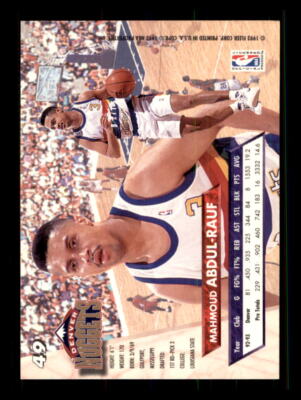 NBA DENVER NUGGETS ABDUL RAUF 激レア NBA DENVER NUGGETS ABDUL RAUF 激レア s-l400.jpg