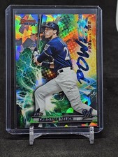 2019 Bowman's Best Power Producers Atomic Refractor #PP-CY Christian Yelich