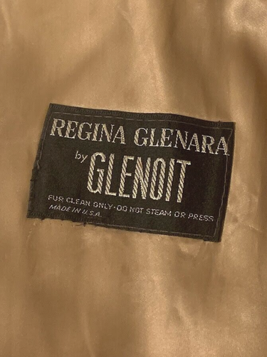 Vintage Designer Regina Glenara by Glenoit Faux Fur Shoulder Wrap-Faux Fur 1960' - Picture 4 of 4