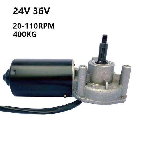 DC Turbo Gear Motor High Power And High Torque Forward And Reverse 20-110rpm - Picture 2 of 13