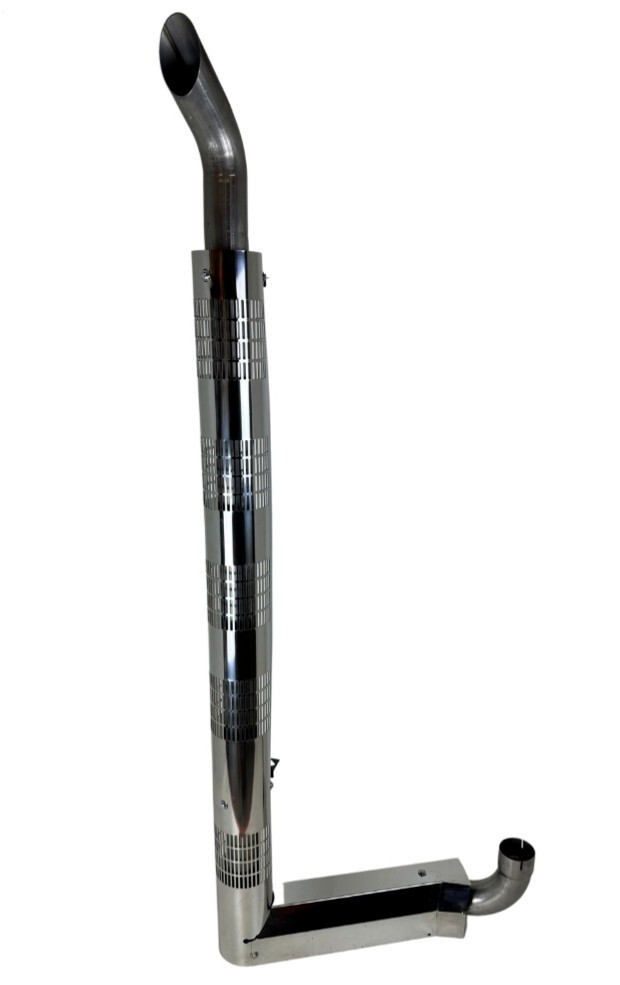 Exhaust Pipe for John Deere AL164277,AL155688+L168524 Stainless 