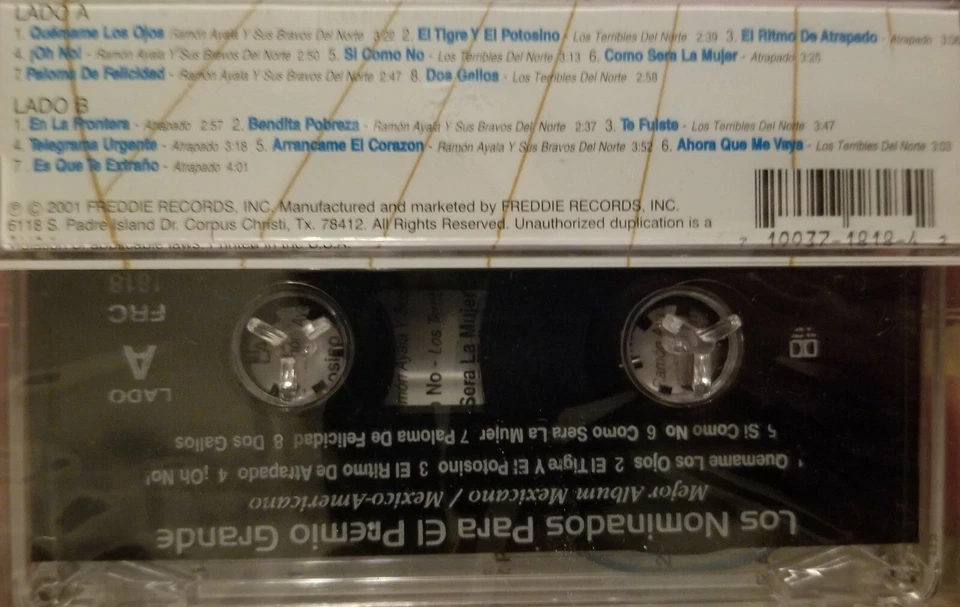 Los Nominados Para El Premio Grande (Varios) Cassette - Image 2 of 2