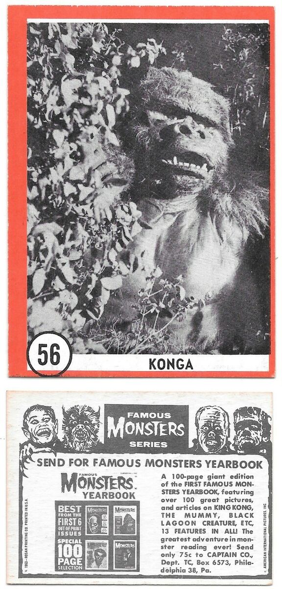 PSA 8 1963 FAMOUS MONSTERS #55 The Colossal Beast NMMN