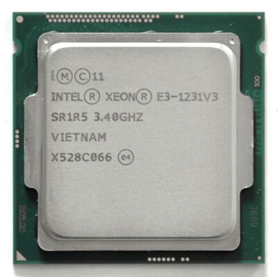 Intel Xeon E3-1231v3 4x 3.40GHz Sockel 1150 TRAY