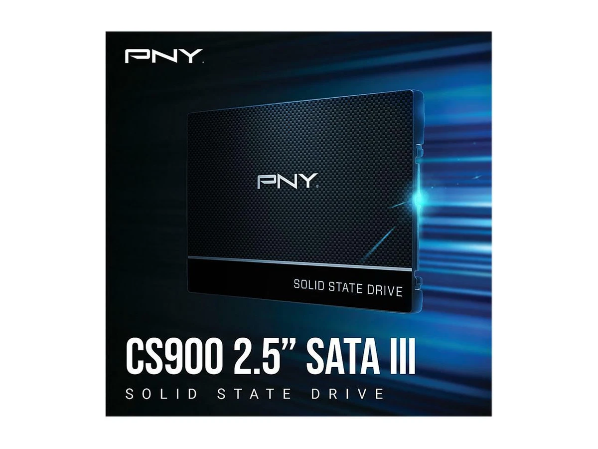 PNY CS900 1TB 3D NAND 2.5 SATA III Internal Solid State Drive (SSD) -  (SSD7CS900-1TB-RB)