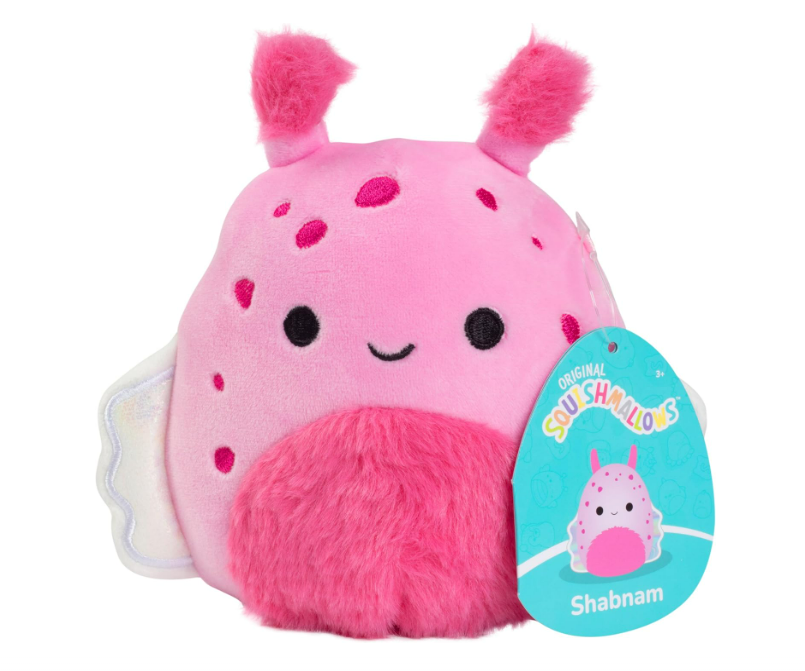 Squishmallows Original 5-Inch Shabnam The Pink Sea Slug - Official Jazwares Stoc