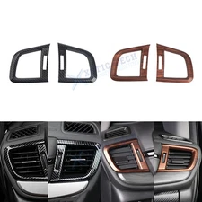 2pcs/Set Dashboard Side AC Vent Outlet Overlay Cover For Honda CRV 2017-2022