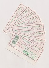 Miniassegni  Banca SELLA - serie RIGAZIO PETROLIFERI  10.03.77 - Rif. BSEL905