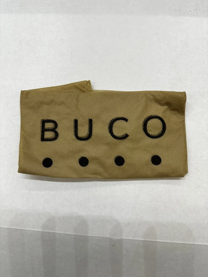 Bolso de Mano Buco Opulence En Arena Desnudo Nuevo con Etiquetas Cuero Vegano Agotado Lindo Transparente con Bolsa para el Polvo Foto 4 de 4