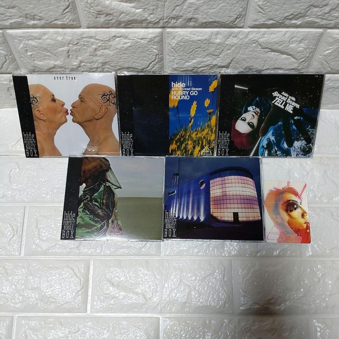 hide X Japan Perfect Single Box Japan CD Bonus DVD Monster hide X Japan Perfect Single Box Japan CD Bonus DVD Monster