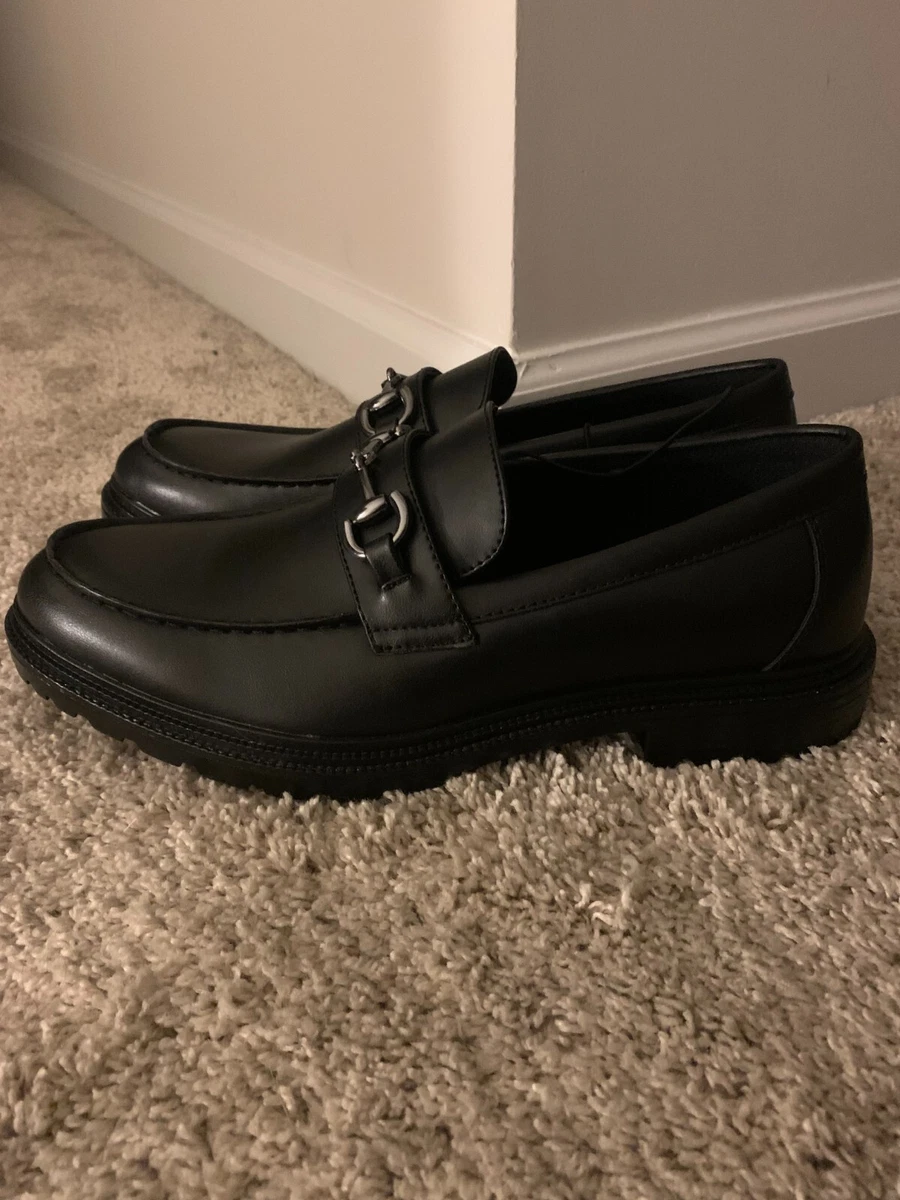 Perry ellis top black dress shoes