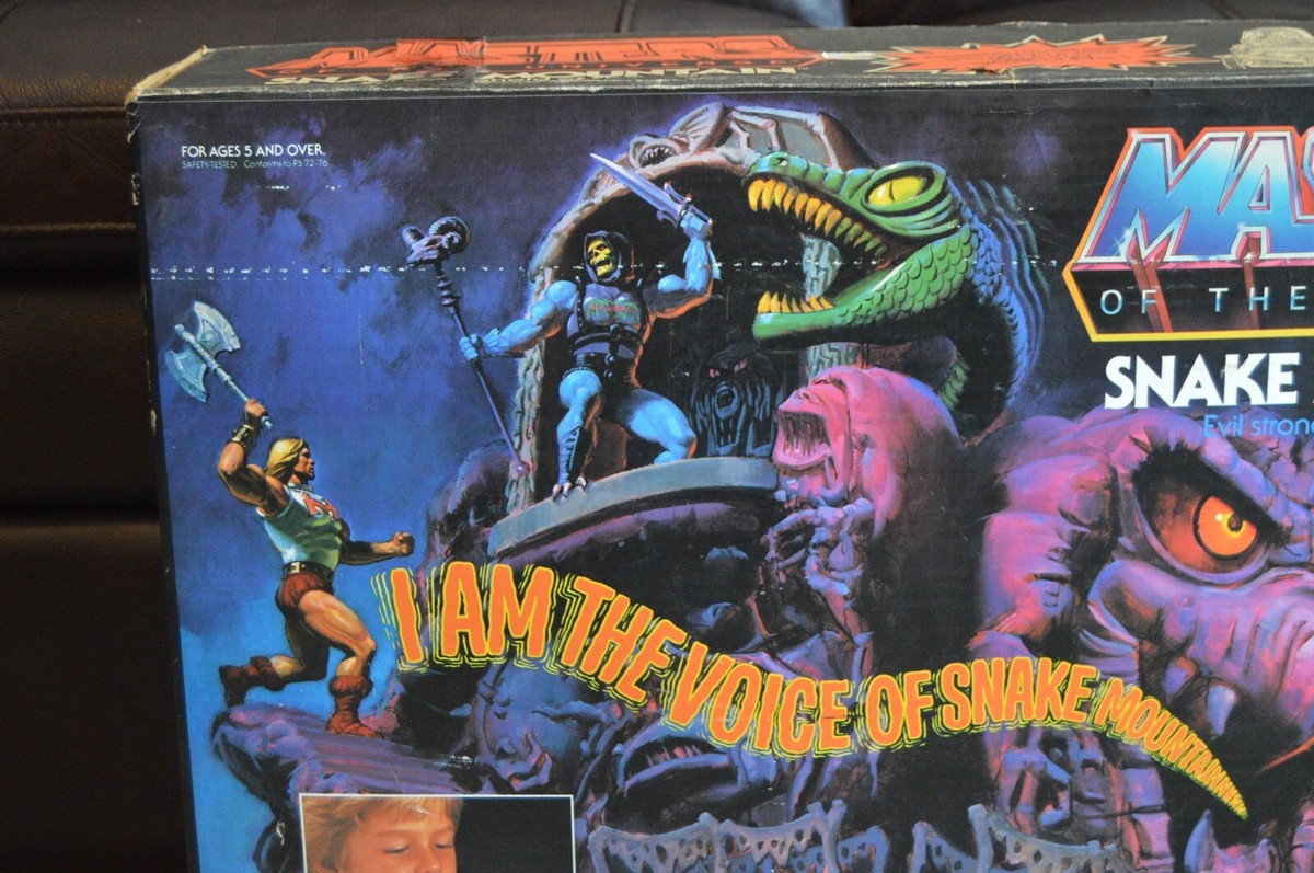 MOTU, Snake Mountain, Masters of the Universe, MISB, sealed box