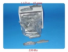 250 Pcs CLIP-ON WHEEL WEIGHT BALANCE 1.50oz 1-1/2oz P Style for Steel Wheel