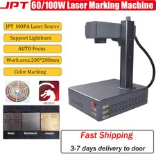 【Auto Focus】60W/100W JPT Mopa Fiber Laser Marking Engraver Machine for Metal