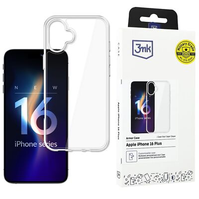 Gepanzerte Handyhülle Apple iPhone 16 Plus - 3mk Armor Case