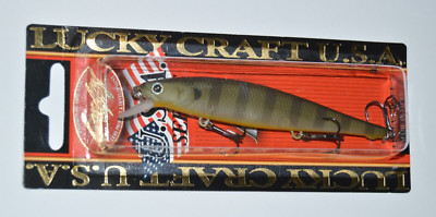lucky craft flash pointer 100 slow suspending 4'' 3/8oz nc female blue gill