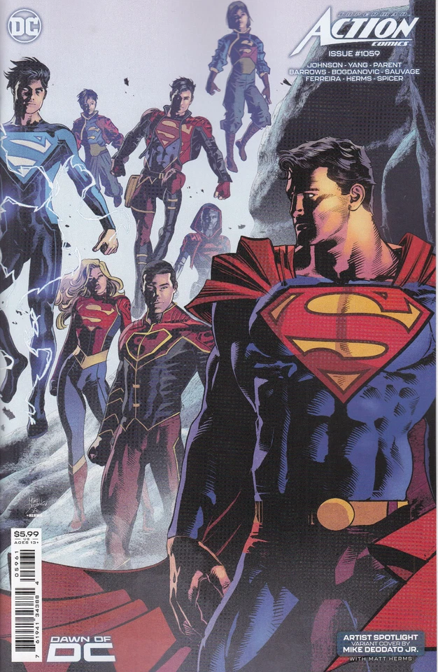 Superman in Action Comics Nr 1059 Variant Cover D Neuware 2023 new - Bild 1 von 1