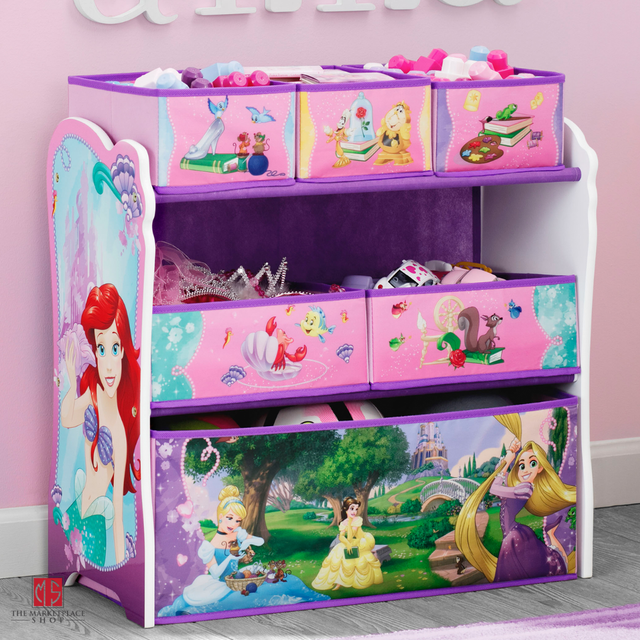 kidoozie princess castle toy box