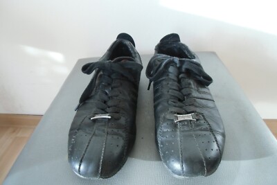 Schön & bequem: Herren-Leder-Sneaker  v. AIR 4 MEN  by CAPRISE GR.44,black,topZ.