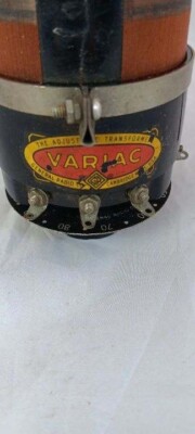 Variac The Adjustable Transformer 115V Model 200B | eBay