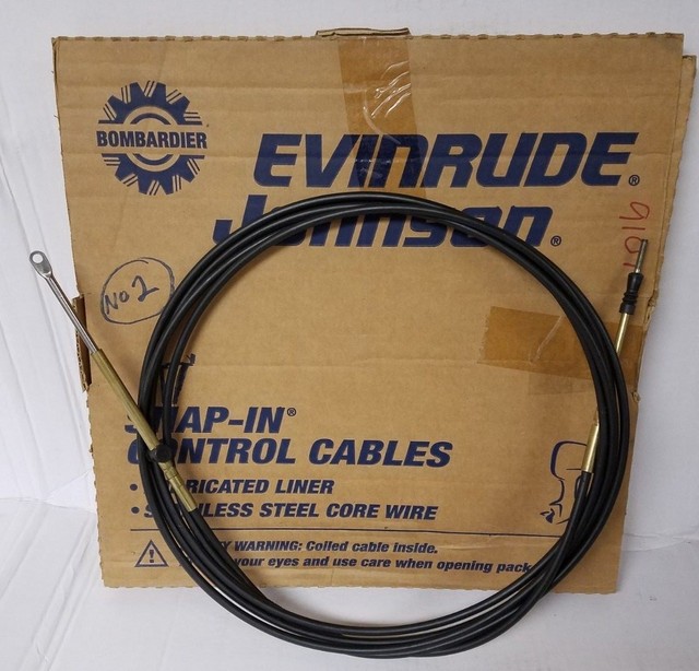 OMC OEM EVINRUDE JOHNSON SHIFT / THROTTLE CABLE 176117 17 FT. eBay