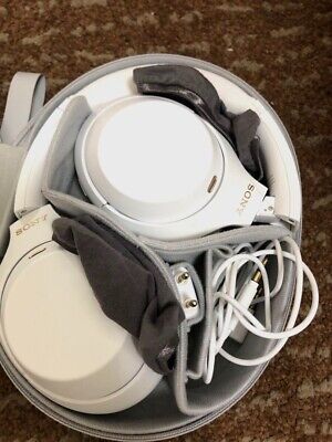 SONY WH-1000XM4 Wireless Noise Canceling Headphone Silent White limited