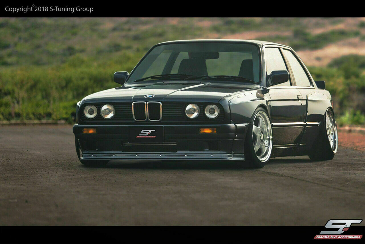 BMW E30 FENDER FLARES + SIDE SKIRTS eBay