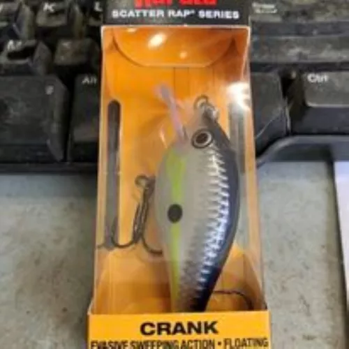 Rapala Scatter Rap Series Balsa Crankbait SCRC-5 HELSINKI SHAD 5/16oz 8' Deep