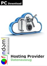 FINDUM! -Hosting Provider- Tabelle mit mehr als 40.000 Eintr&auml;gen als Download