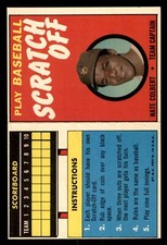 1970 Topps Scratch-Offs Baseball #7 Nate Colbert EX/MT *d15