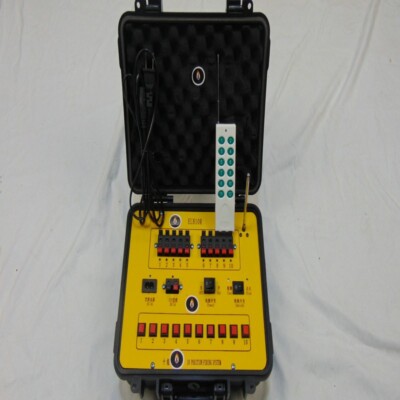 ZZY ELB10R 10 Cues Cold Fire fireworks firing system wedding Stage Electric Wire