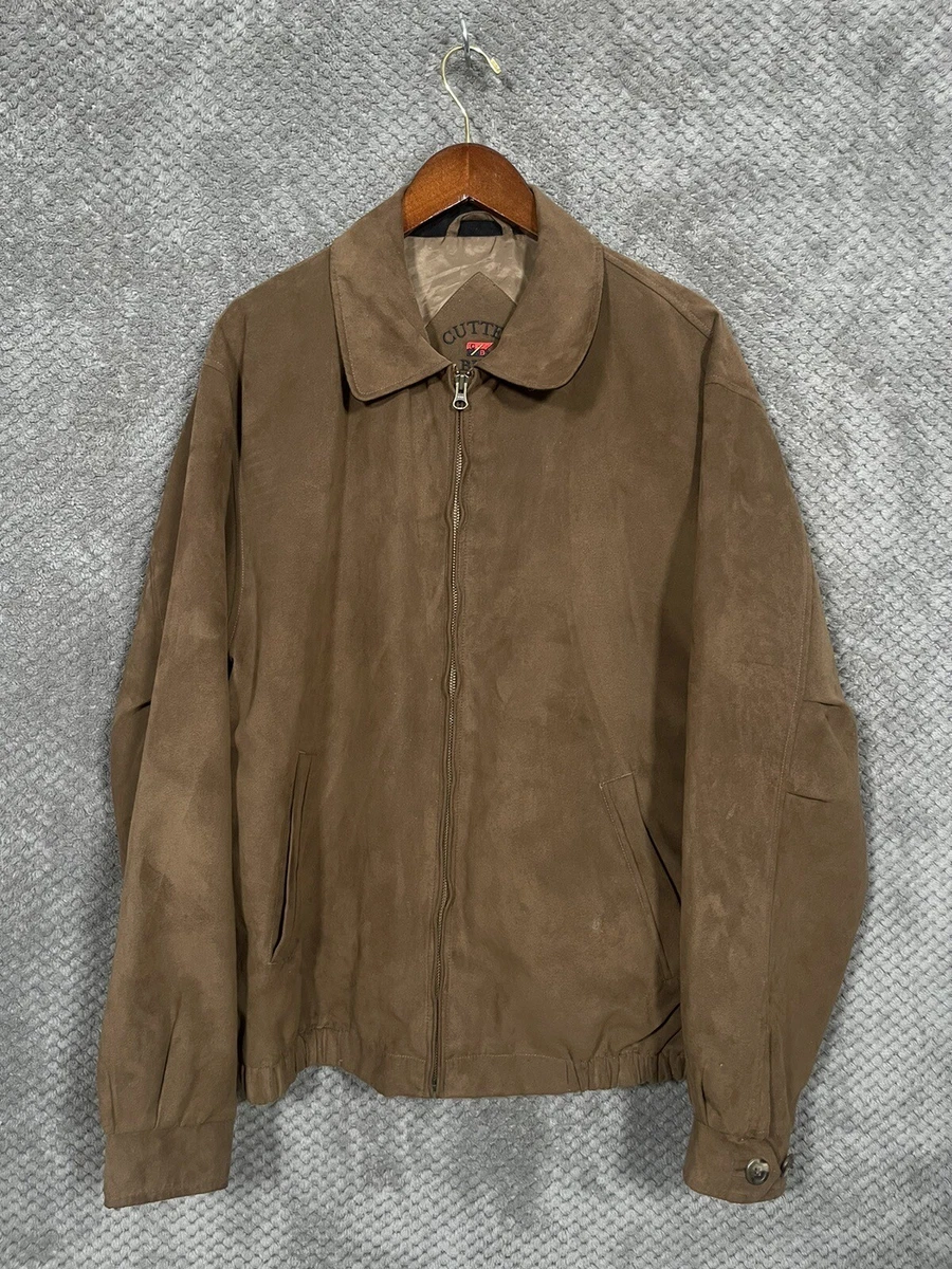 Cutter and buck suede best sale jacket