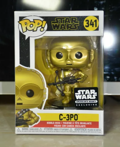Funko Pop!: Star Wars: C-3PO 341 Smuggler's Bounty Exclusive