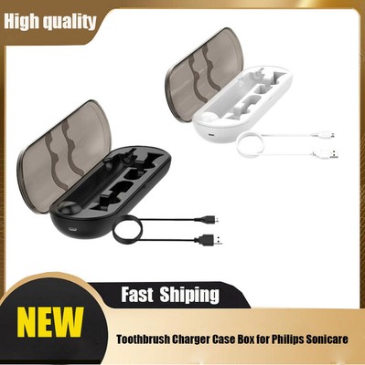 Electric Toothbrush Charging Case for Philips Sonicare USB Charger Portable