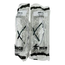 2 Pair MCR BearKat BK1 Series Safety Glasses Clear Lens UV-AF Anti-Fog Frameless