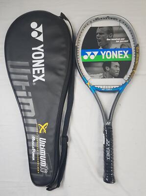【2本セット】YONEX RDTi70 ULTIMUM TITANIUM Yonex Ultimum Ti Tennis Racket (URQ-Ti-200M) w/ Cover - 4 1/2 in