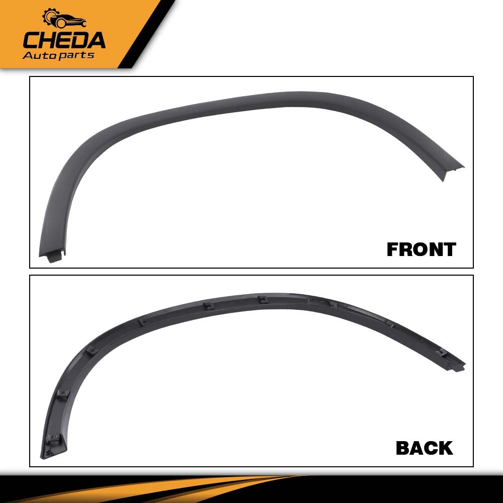 High Quality ABS Front Fender Wheel Arch Flare Wide body car side trim