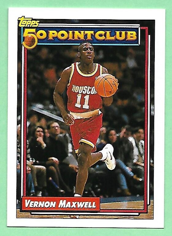 Vernon Maxwell #50 2013-14 Panini Timeless Treasures Basketball Timeless Teams