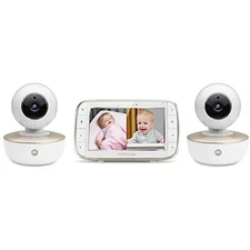Motorola MBP855CONNECT-2 Portable 5" Video Baby Monitor with Wi-Fi Viewing, 2