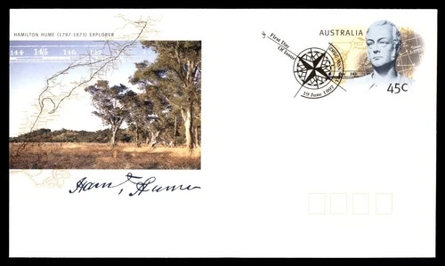Mayfairstamps Australia FDC 1997 Hamilton Hume First Day Cover aax_70521