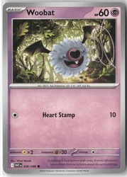 Woobat 036/086 White Flare Common
